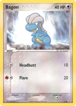 Bagon  EX Trainer Kit 1 Latias & Latios - Common