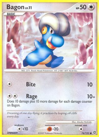 Bagon  Secret Wonders - Common