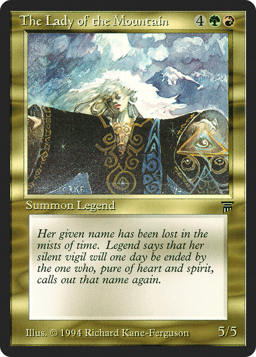 The Lady of the Mountain (LEG-) - Legends
