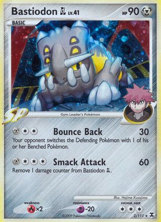 Bastiodon GL  - Holofoil Rising Rivals - Holo Rare