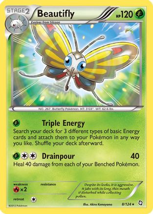 Beautifly  Dragons Exalted - Rare