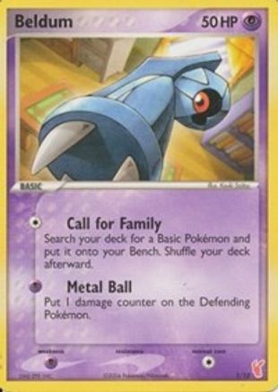 Beldum  EX Trainer Kit 2 Plusle & Minun - Common