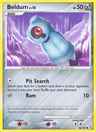 Beldum  - Reverse Holofoil Supreme Victors - Common