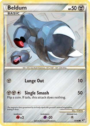 Beldum  - Reverse Holofoil Undaunted - Common