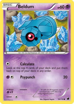 Beldum  Plasma Freeze - Common