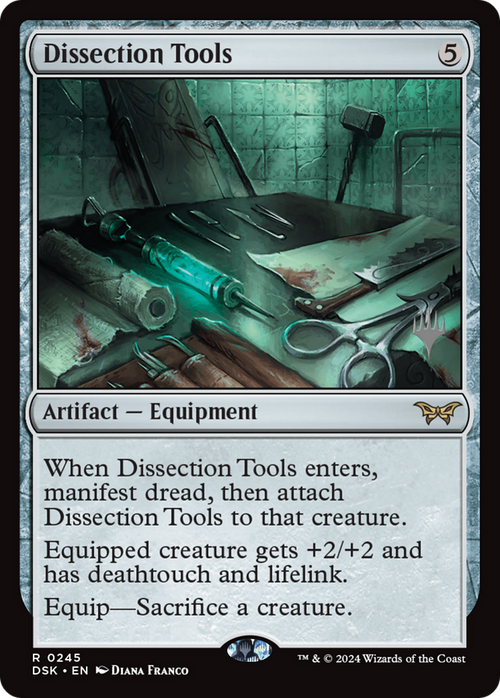 Dissection Tools (PPDSK-245) - Duskmourn: House of Horror Promos Foil