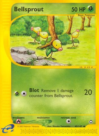 Bellsprout (45)  Aquapolis - Uncommon