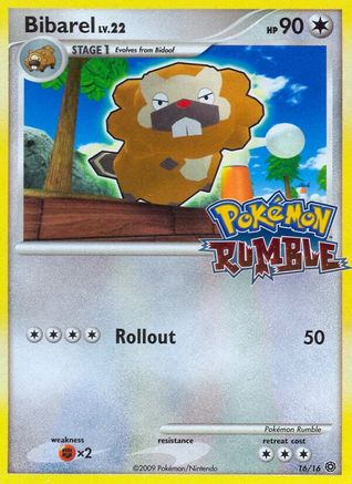 Bibarel  Rumble - Promo