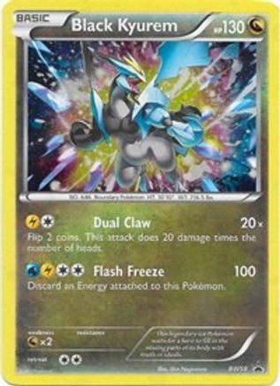 Black Kyurem - BW58  - Holofoil Black and White Promos - Promo