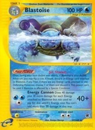 Blastoise (37)  Expedition - Rare