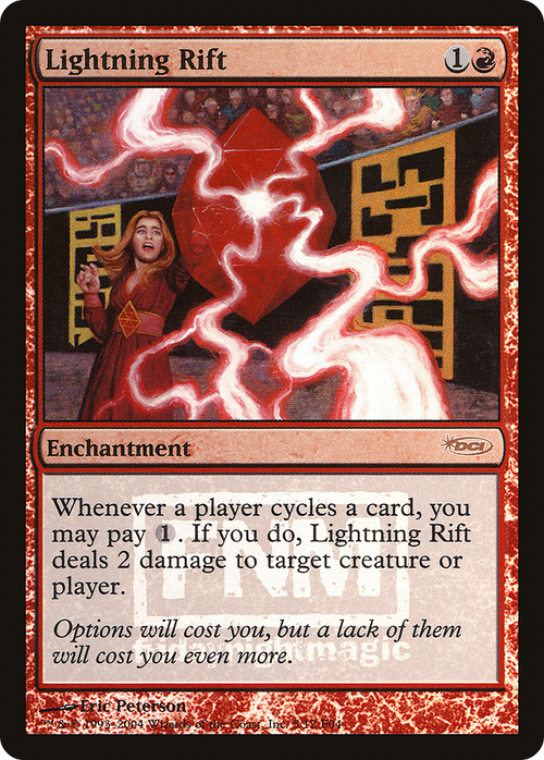 Lightning Rift (FNM-005) - Friday Night Magic 2004 Foil