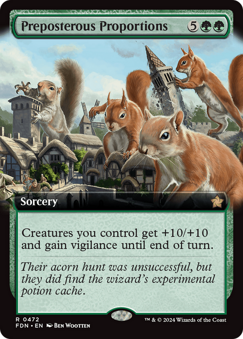 Preposterous Proportions (Extended Art) (FDN-472) - Foundations: (Extended Art)