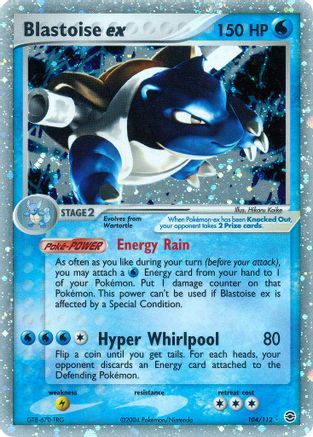 Blastoise ex  FireRed & LeafGreen - Ultra Rare