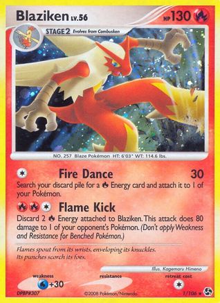 Blaziken  - Holofoil Great Encounters - Holo Rare