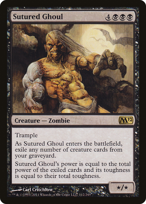Sutured Ghoul (M12-112) - Magic 2012
