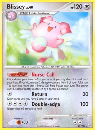 Blissey  Platinum - Rare