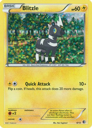 Blitzle - 6/12/12  - Holofoil McDonalds Promos 2011 - Promo