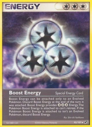 Boost Energy  Deoxys - Uncommon