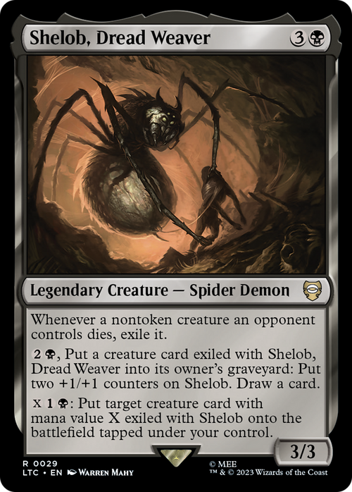 Shelob, Dread Weaver (LTC-029) - Tales of Middle-earth Commander