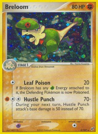 Breloom  Deoxys - Holo Rare
