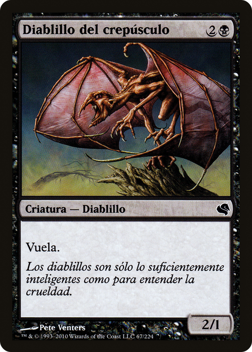 Dusk Imp (Spanish) - "Diablillo del crepusculo" (PS11-067) - Salvat 2011