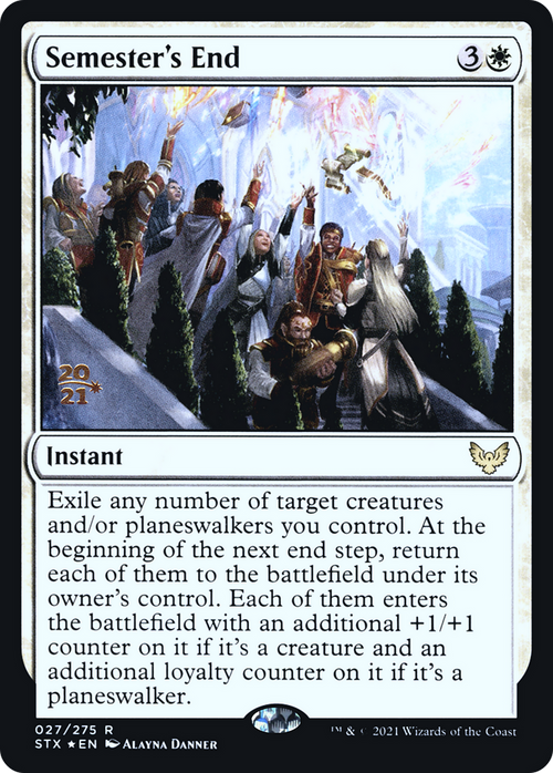 Semester's End (PRE-27S) - Strixhaven: School of Mages Promos Foil
