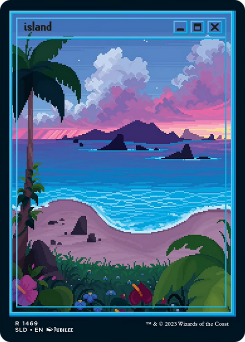 Island (1469) (SLD-1469) - Secret Lair Drop Foil