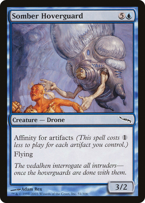 Somber Hoverguard (MRD-051) - Mirrodin