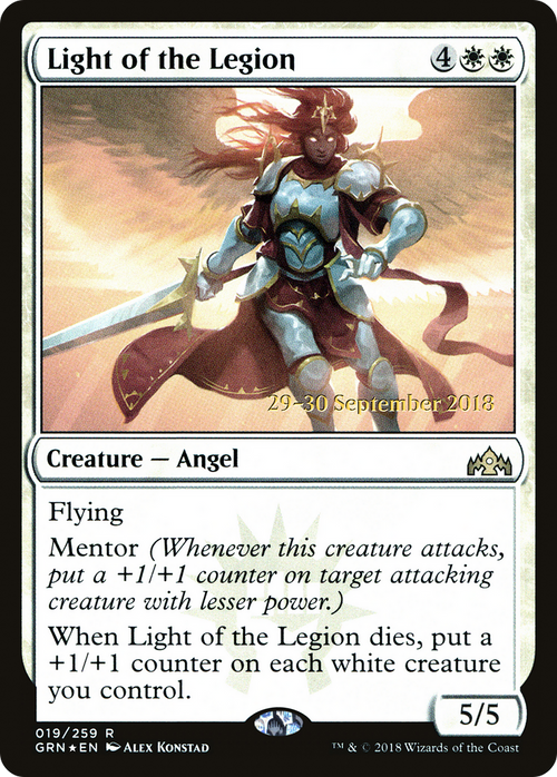 Light of the Legion (PRE-19S) - Guilds of Ravnica Promos Foil