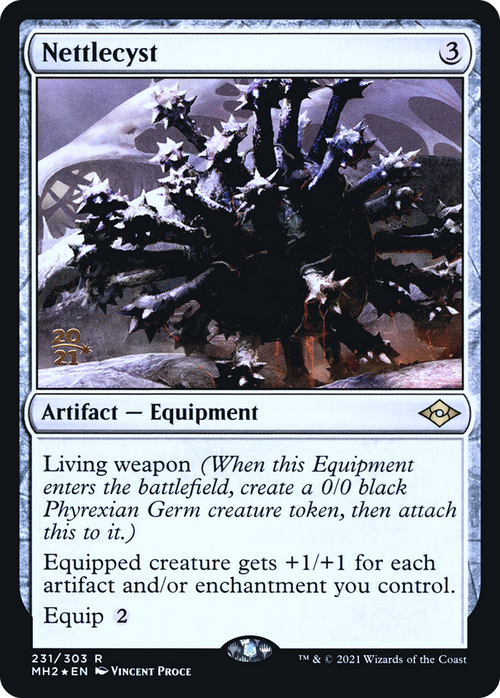 Nettlecyst (PRE-231S) - Modern Horizons 2 Promos Foil