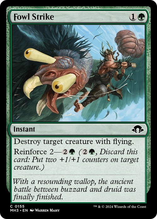 Fowl Strike (MH3-155) - Modern Horizons 3 Foil