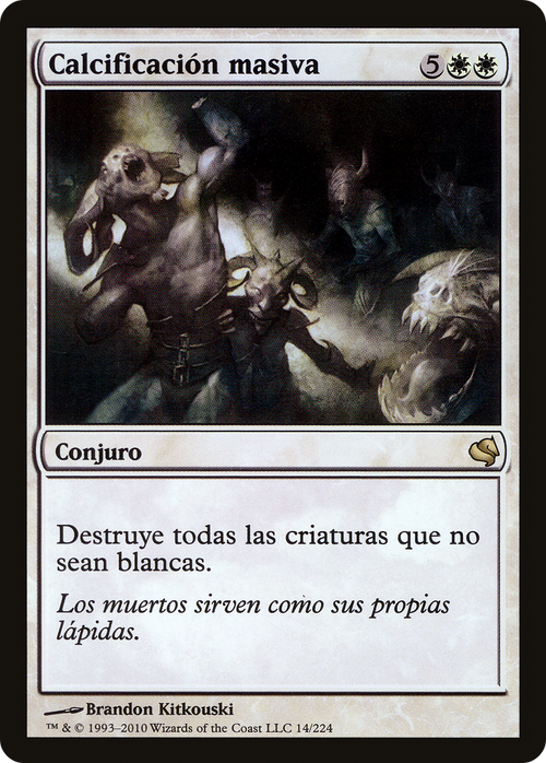 Mass Calcify (Spanish) - "Calcificacion masiva" (PS11-014) - Salvat 2011