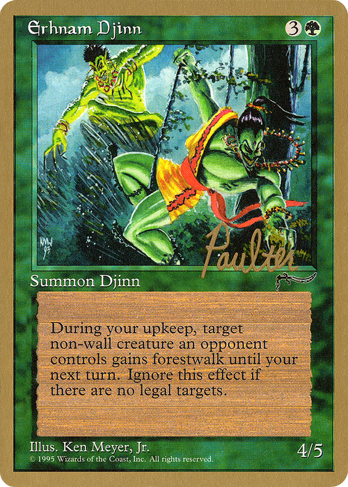 Erhnam Djinn - 1996 Preston Poulter (ARN) (WCD-) - Pro Tour Collector Set