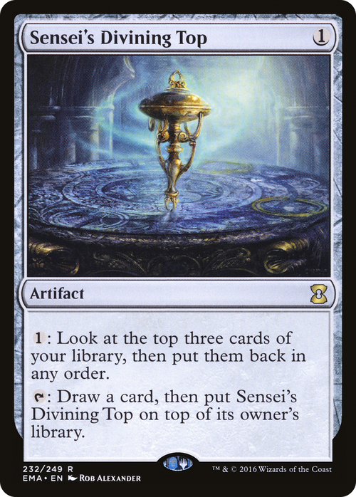 Sensei's Divining Top (EMA-232) - Eternal Masters