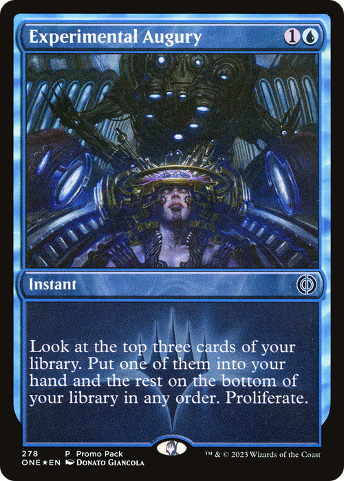 Experimental Augury (PPONE-278) - Phyrexia: All Will Be One