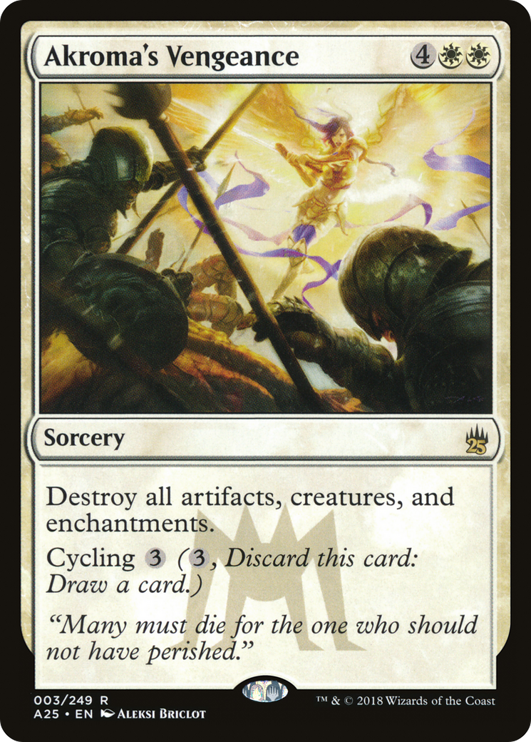 Akroma's Vengeance (A25-003) - Masters 25