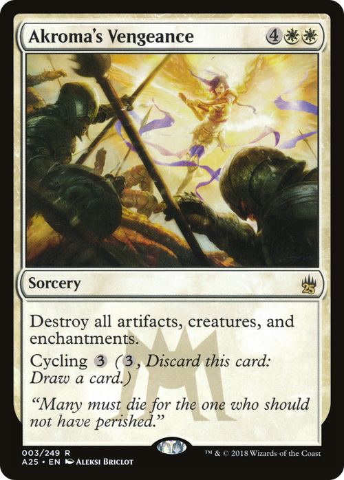 Akroma's Vengeance (A25-003) - Masters 25
