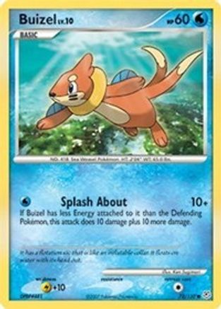 Buizel 072  Diamond and Pearl - Common