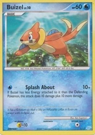Buizel  DP Trainer Kit Manaphy & Lucario - Common