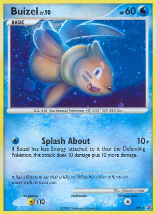 Buizel - DP13  - Holofoil Diamond and Pearl Promos - Promo