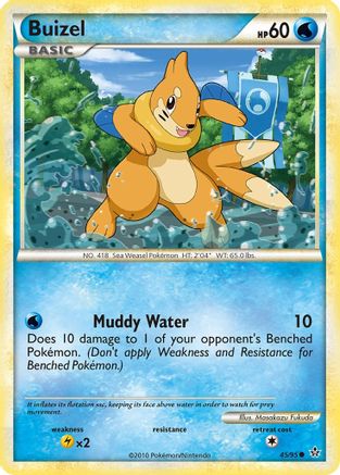 Buizel  Unleashed - Common