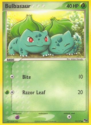 Bulbasaur 012  POP Series 2 - Common