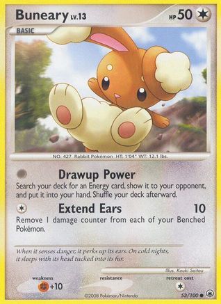 Buneary  - Reverse Holofoil Majestic Dawn - Common