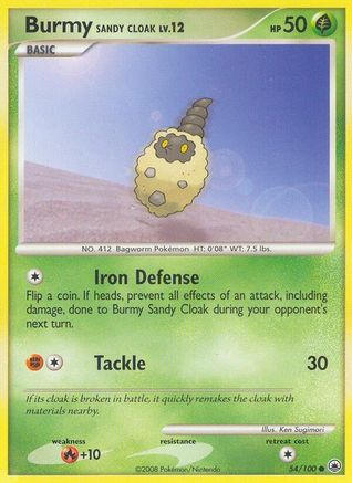 Burmy Sandy Cloak  Majestic Dawn - Common