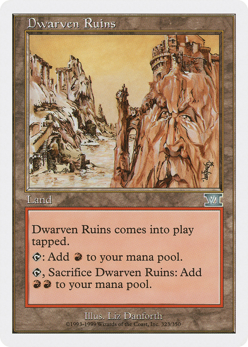 Dwarven Ruins (6ED-323) - Classic Sixth Edition