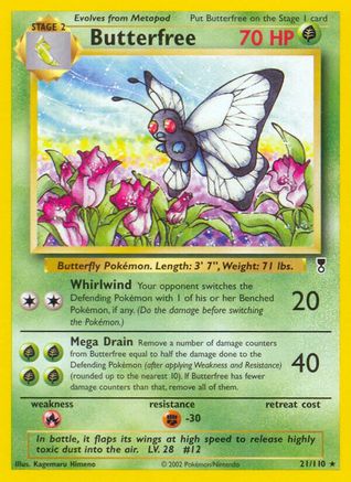 Butterfree  Legendary Collection - Rare