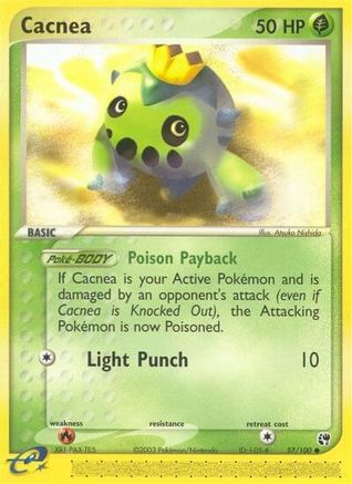 Cacnea - 57/100/100  Sandstorm - Common
