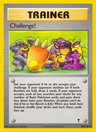 Challenge!/110  - Reverse Holofoil Legendary Collection - Uncommon
