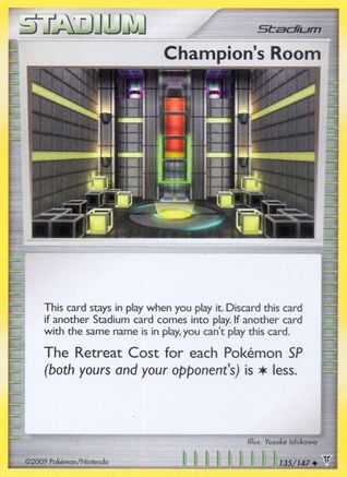 Champion's Room  - Reverse Holofoil Supreme Victors - Uncommon