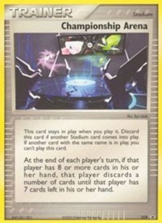 Championship Arena - 028 (2005 World Championships)  Nintendo Promos - Promo